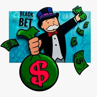 Логотип телеграм канала @black_bet_money — BLACK💰 BET💲Прогнозы💸