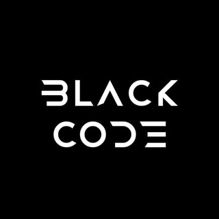 Logo saluran telegram black_code_tg — BLACK CODE
