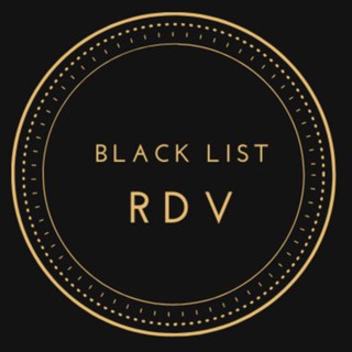 Логотип телеграм канала @black_list_rdv — black list rdv
