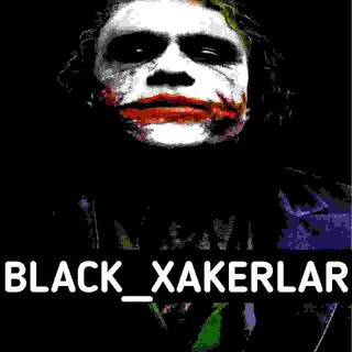 Telegram kanalining logotibi black_xakerlar — ✸BLACK XAKERLAR ✸