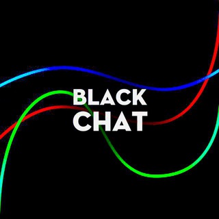 Логотип телеграм канала @black1chat — BLACK CHAT