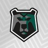 Логотип телеграм канала @blackbears_football — Футбольный клуб «Черные медведи - Политех»
