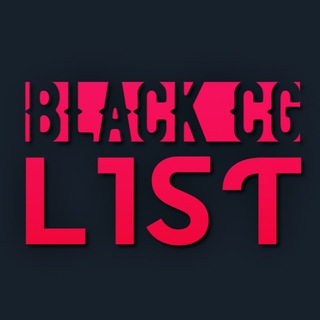 Логотип телеграм канала @blackcg_list — Black CG list