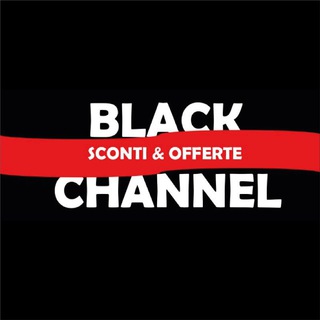 Telegram channel Black Channel - Sconti & Offerte logo