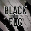 Логотип телеграм канала @blackedcmarket — Ножи / Spyderco / Shirogorov / CKF / Microtech / Hinderer