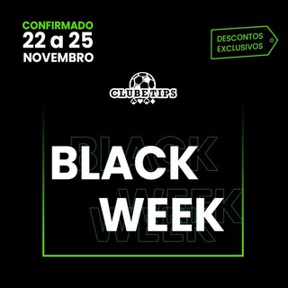 टेलीग्राम चैनल का लोगो blackfridayclubetips — SEMANA BLACK - CLUBE TIPS