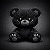 Логотип телеграм канала @blacklittlebear — Черный медвежонок