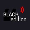 Логотип телеграм канала @blacklova — BLACK edition - юмор