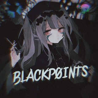 Logotipo del canal de telegramas blackpoints - BlackPoint$