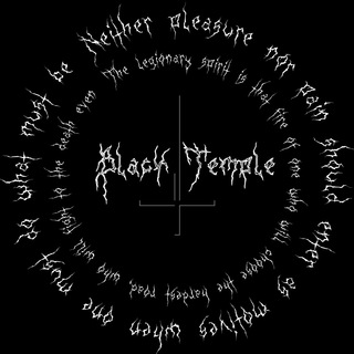Logo of telegram channel blacktemplemusic — Black temple music