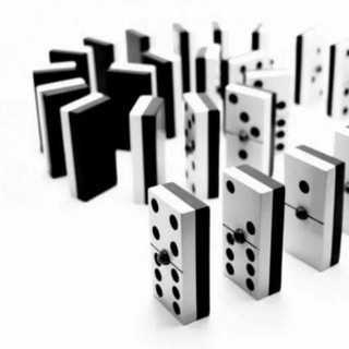 Лагатып тэлеграм-канала blackwhitedomino — DOMINO