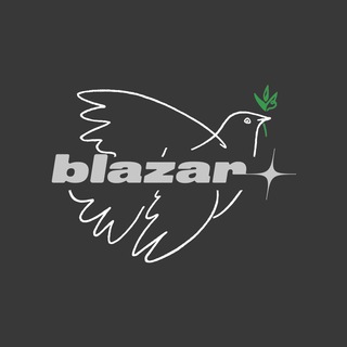 Логотип телеграм канала @blazarart — blazar young art fair