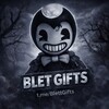 Логотип телеграм канала @blettgifts — BLET ДАРИТ