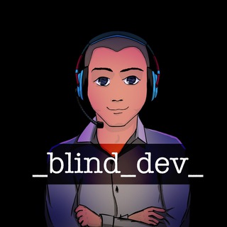 Логотип телеграм канала @blind_dev — 😎 Незрячий web3 программист