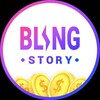 Telegram channel Bling Story ID logo