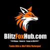 Логотип телеграм канала @blitzfoxhub — BlitzFoxHub.com | Моды и новости WOT Blitz и Tanks Blitz!
