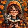 Логотип телеграм канала @blog_about_books — Листая страницы📚