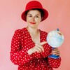 Логотип телеграм канала @blog_turagenta — Блог турагента в красном Частный онлайн турагент
