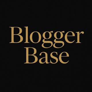 Telegram channel Blogger Base - курсы блогеров logo