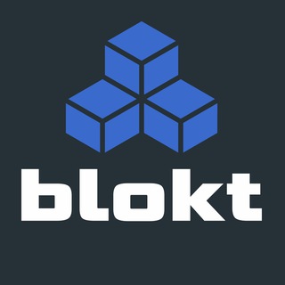 Логотип телеграм канала @bloktru — blokt news