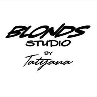Логотип телеграм канала @blonds_studio — Студия волос "БЛОНДС"