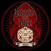 Логотип телеграм канала @bloodndice — Кровь и кости • Blood & Dice