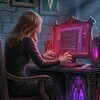 Логотип телеграм канала @bloody_author — Кровавый уголок | Senses