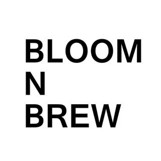 Логотип телеграм канала @bloomnbrew — BLOOM-N-BREW