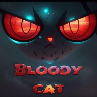 Logo saluran telegram blooody_cat — Bloody cat | گربه خونین