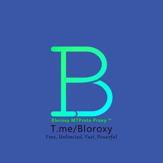 لوگوی کانال تلگرام bloroxy — Bloroxy MTProto Proxy | پروکسی بلوروکسی