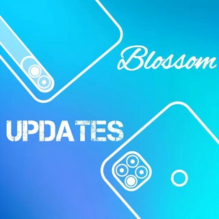 टेलीग्राम चैनल का लोगो blossom_roms — Redmi 9A | 9i | 10A | 9C | 9 Activ | Poco C3 Updates