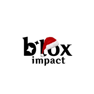 Логотип телеграм канала @bloximpact — Blox impact 🎄