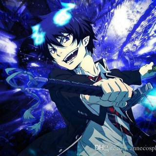 Logotipo del canal de telegramas blue_exorcist_subesp - Blue exorcist