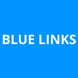 Logo of telegram channel blue_links_official — Blue Links