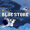 Логотип телеграм канала @bluestores — BLUE—•STORE 𓇻 ׄ