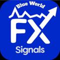 Logo saluran telegram blueworldforexsignals — Blue World Trading Signals