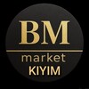 Telegram kanalining logotibi bm_market_kiyim — BM-Market. Kiyim Textil