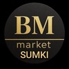 Telegram kanalining logotibi bm_market_sumki — BM-Market. Sumki