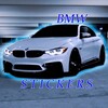 Логотип телеграм канала @bmwstikers — BMW STIСKERS | bmw stikers | стикеры бмв | стикеры про бмв