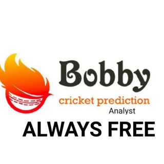 Logo saluran telegram bobby_cricket — BOBBY CRICKET PREDICTION™