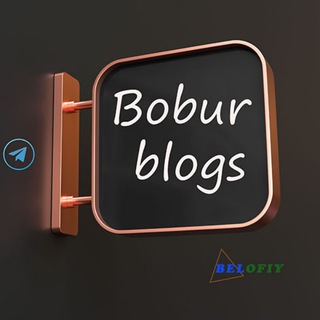 Telegram kanalining logotibi boburblogs — Bobur blogs