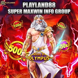 لوگوی کانال تلگرام bocoranpusathelen — PLAYLAND88 - SUPER MAXWIN INFO 👍