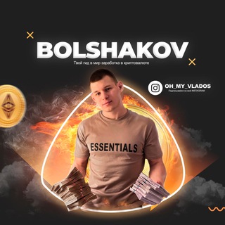 Логотип телеграм канала @bolshakovbtc — BOLSHAKOV (Переходной канал)