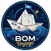 Логотип телеграм канала @bom_voyage — BOM Voyage