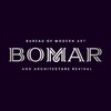 Логотип телеграм канала @bomar_architecturebureau — •BOMAR•
