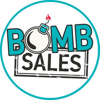 Логотип телеграм канала @bombsales — BombSALES