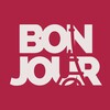 Логотип телеграм канала @bonjourschool — Французский с Bonjour school