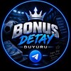 Telegram kanalının logosu bonusdetaylar — Bonus Detay Duyuru