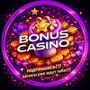 Логотип телеграм канала @bonusvscasino — BONUS CASINO 🎰🎰🎰