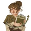 Логотип телеграм -каналу book_dwarf — Книжковий дворф